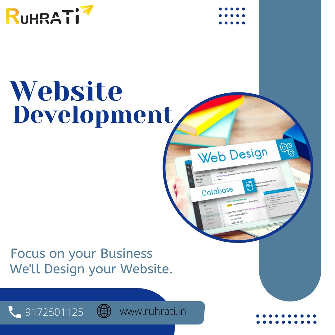 ruhrati's tweet photo. We Build Creative, Flexible, and affordable Web Development for your Business.

More Information
Call Now: 9172501125

#website #webdesign #design #webdevelopment #ruhrati #kolhapur https://t.co/uObkwmYVPo