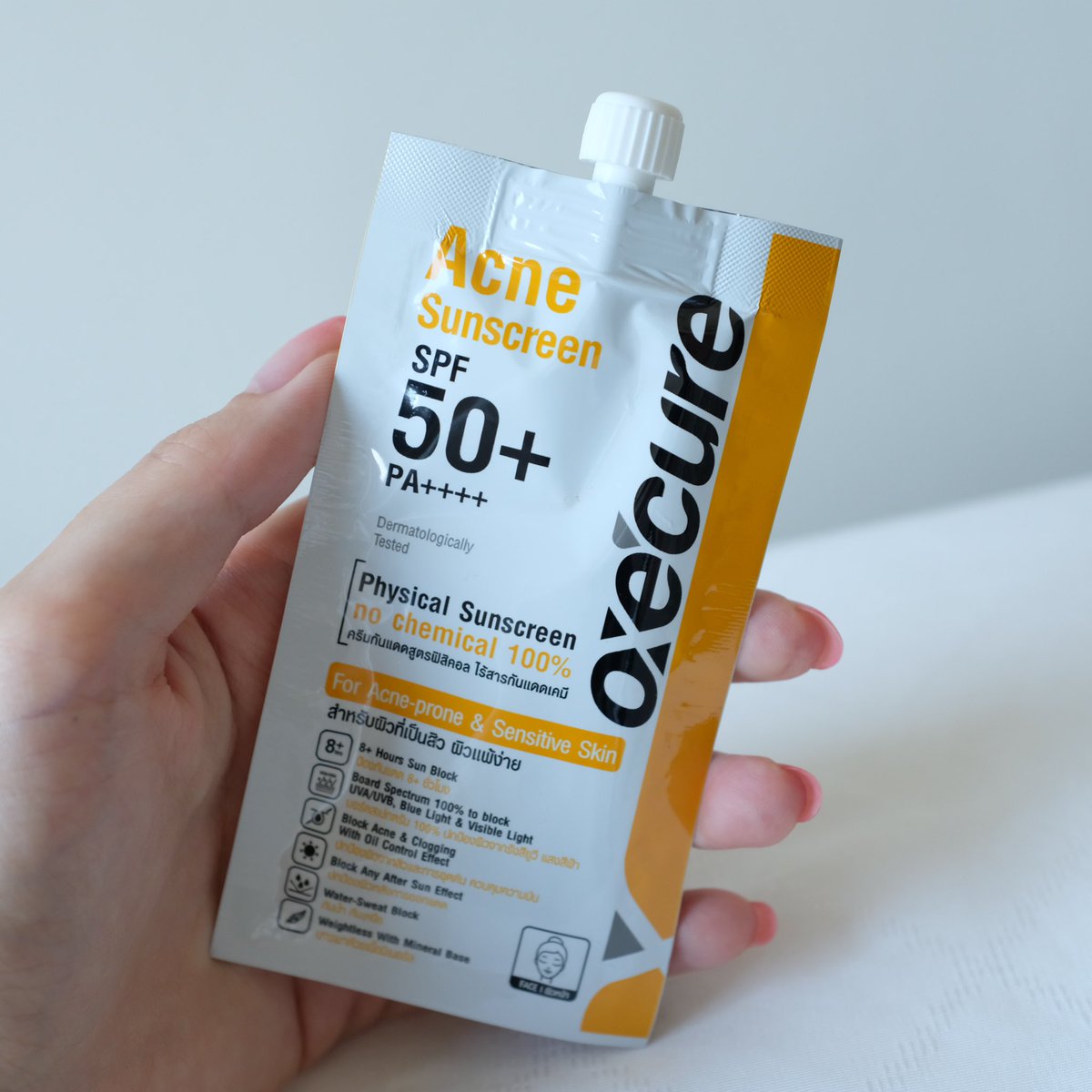 oxecure acne sunscreen
