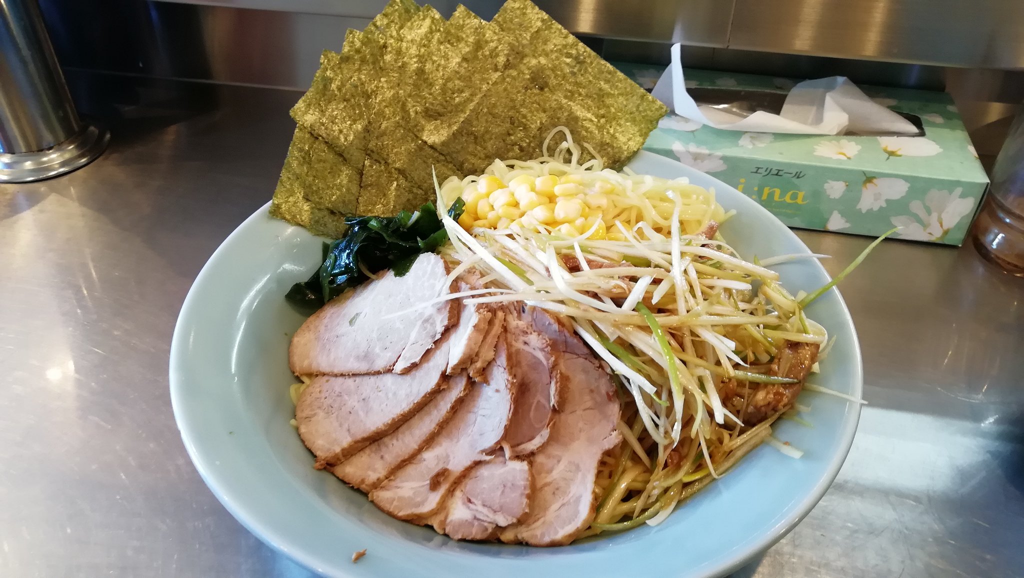 John 久しぶりの連食で日本一のラーショは混んでいるから前々から気になっていたラーショひたち野うしく店でネギつけチャー 2 5玉 Amp 餃子 Amp 半ライス食べて来ました ネギの量が多めにあって旨かったでした ガッツリごはんタイム ラーショ部