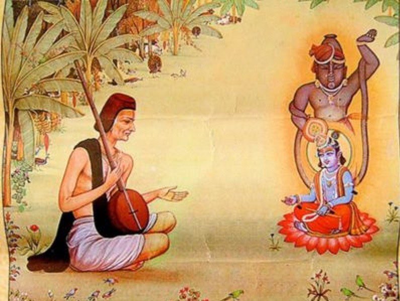 இவரது பாடல்களைக் கேட்க,கூட்டம் கூடியது.தினம் அவர் பாடல்களைக் கேட்க வரும் மக்கள் கூட்டம்,அவர் பசியாற ஏதாவது உணவுப்பொருள் கொண்டுவந்து கொடுப்பர்.அதை அன்போடு ஏற்றுக்கொண்டு,சூர்தாசர் கண்ணனின் கீர்த்தனைகளை பாடி வந்தார்.