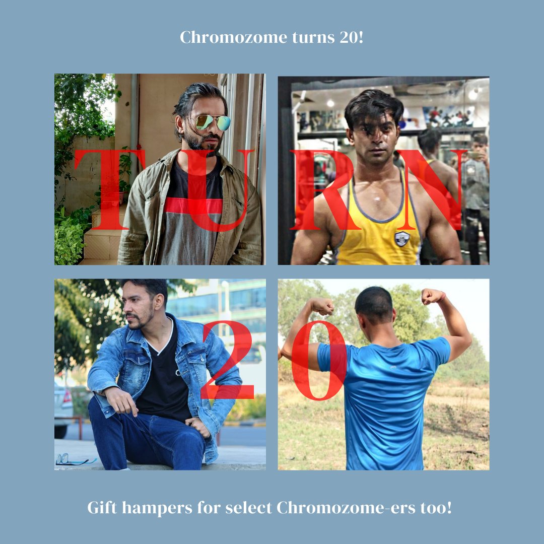 ChromozomeInner's tweet photo. Kickstarting #Turn20 #birthday #celebrations. With #thanks to every Chromozome-er supporting us for the last 19 years.
Pradeep Shivhare and Yogesh Parashar, you win #gift #hampers from Chromozome #InYourCMZ
Stand by for other announcements!
#inittogether #growinguptogether https://t.co/hRRRXWSnft