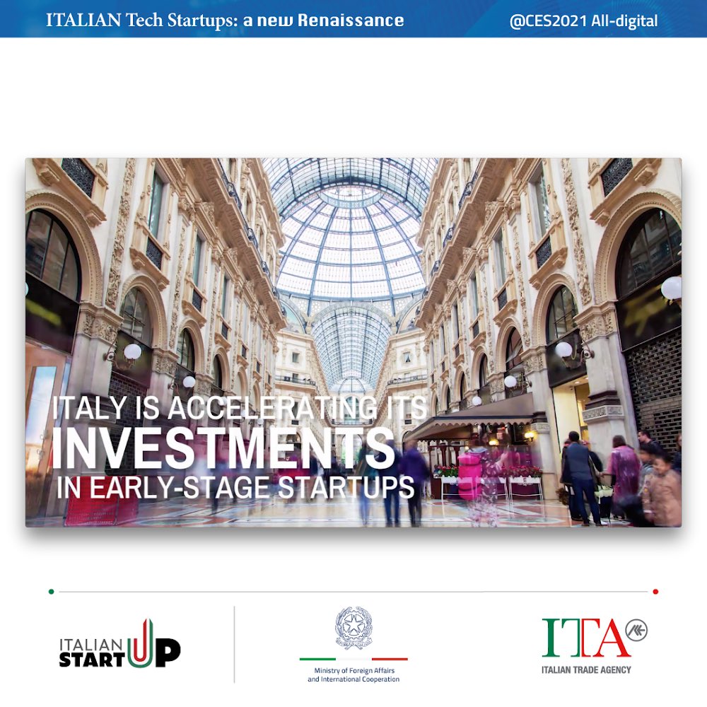ITALosAngeles's tweet photo. #CES2021 is fast approaching! Visit our showcase page to schedule meetings and learn more about our Agency and the 53 Italian startups exhibiting with us.
Welcome to innovation, Italian-style.
#innovation #gostartups #madeinitaly #future https://t.co/jp8UMB9JKU