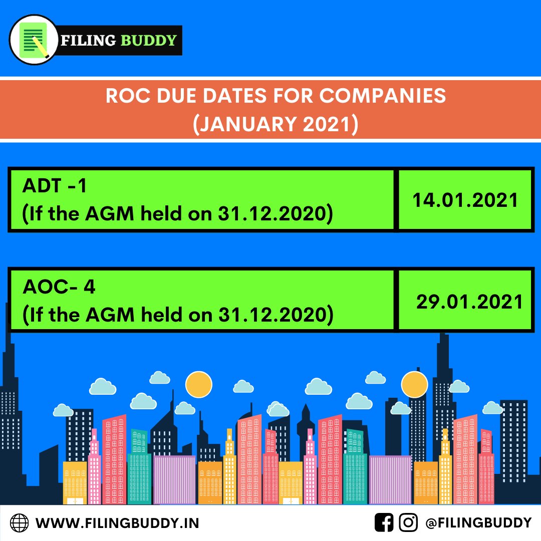 BuddyFiling's tweet photo. Don't be an 'Officer in Default'. Comply promptly with ROC formalities on time with #FilingBuddy ROC &amp; MCA consultancy plus Company Secretary services.
.
Contact today for #ROCFiling #MCAFiling #CompanyReturn #CompanyIncorporation #AOC4 #ADT1 #CompanyIncorporation https://t.co/LiTNtFwWEX
