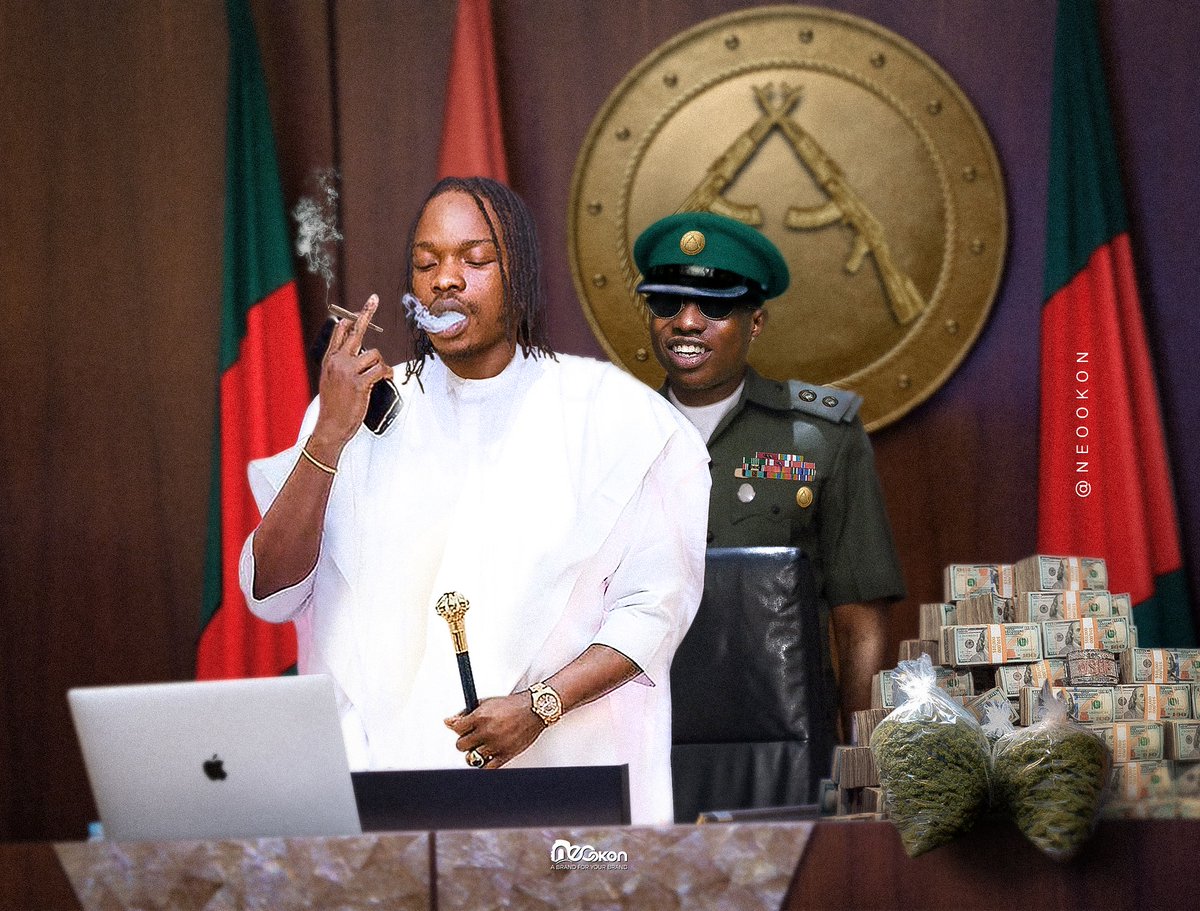 itzneookon's tweet photo. @nairamarley @zlatan_ibile @neookon 

#marlianpresident #nairamarley #koleyewonchallenge #zlatanibile #neookon #africangraphicdesigner #photoshop #photomanipulation #nairamarly https://t.co/c30P96plpu