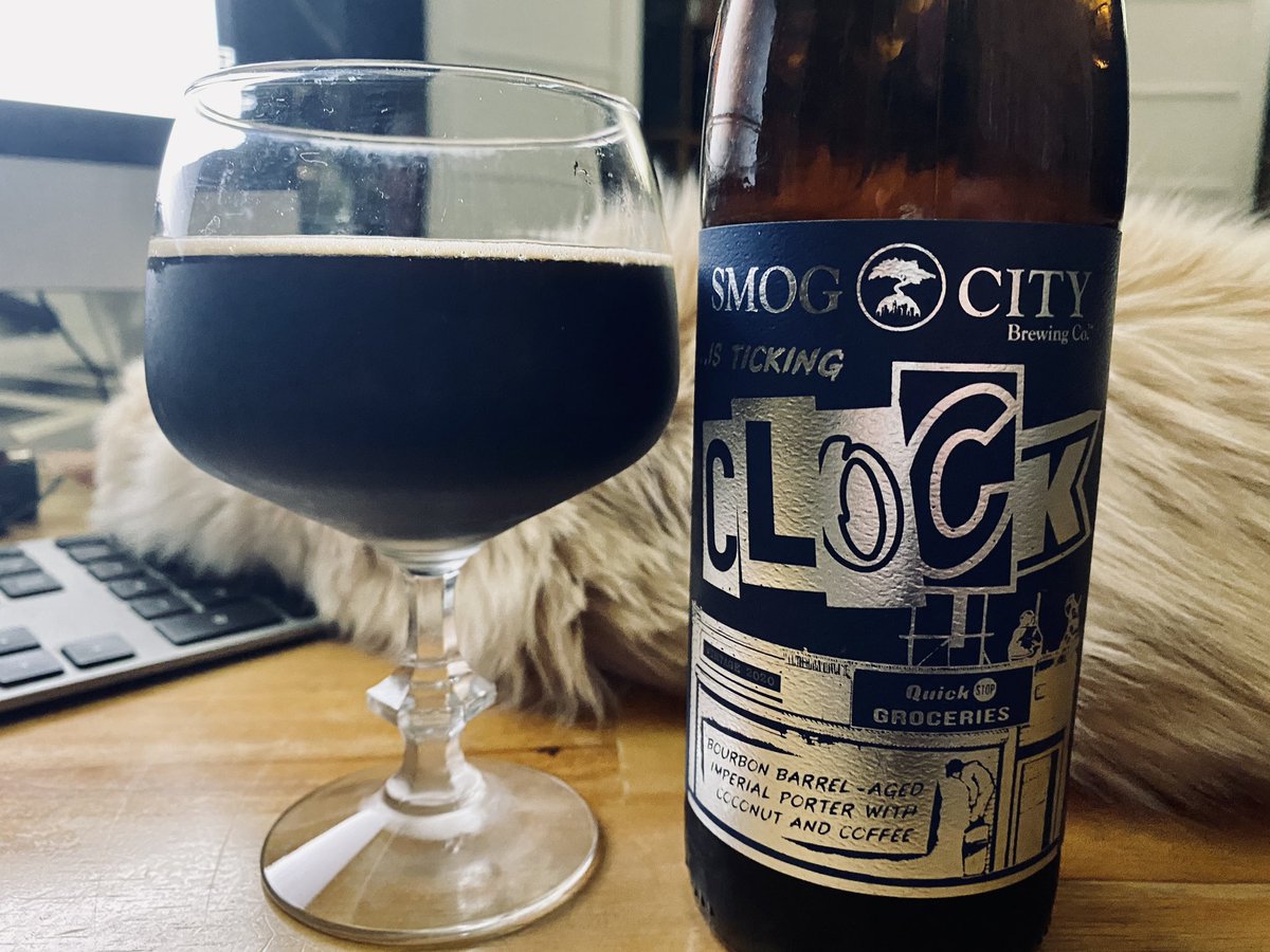 Vanilla Scott (@vanillascott) on Twitter photo Oh nothing. Just a bourbon barrel-aged imperial Porter with coffee and coconut. And the label is first class. Nice work <a href="/SmogCityBeer/">Smog City Brewing Co</a> #craftbeer #drinklocal Oh nothing. Just a bourbon barrel-aged imperial Porter with coffee and coconut. And the label is first class. Nice work <a href="/SmogCityBeer/">Smog City Brewing Co</a> #craftbeer #drinklocal