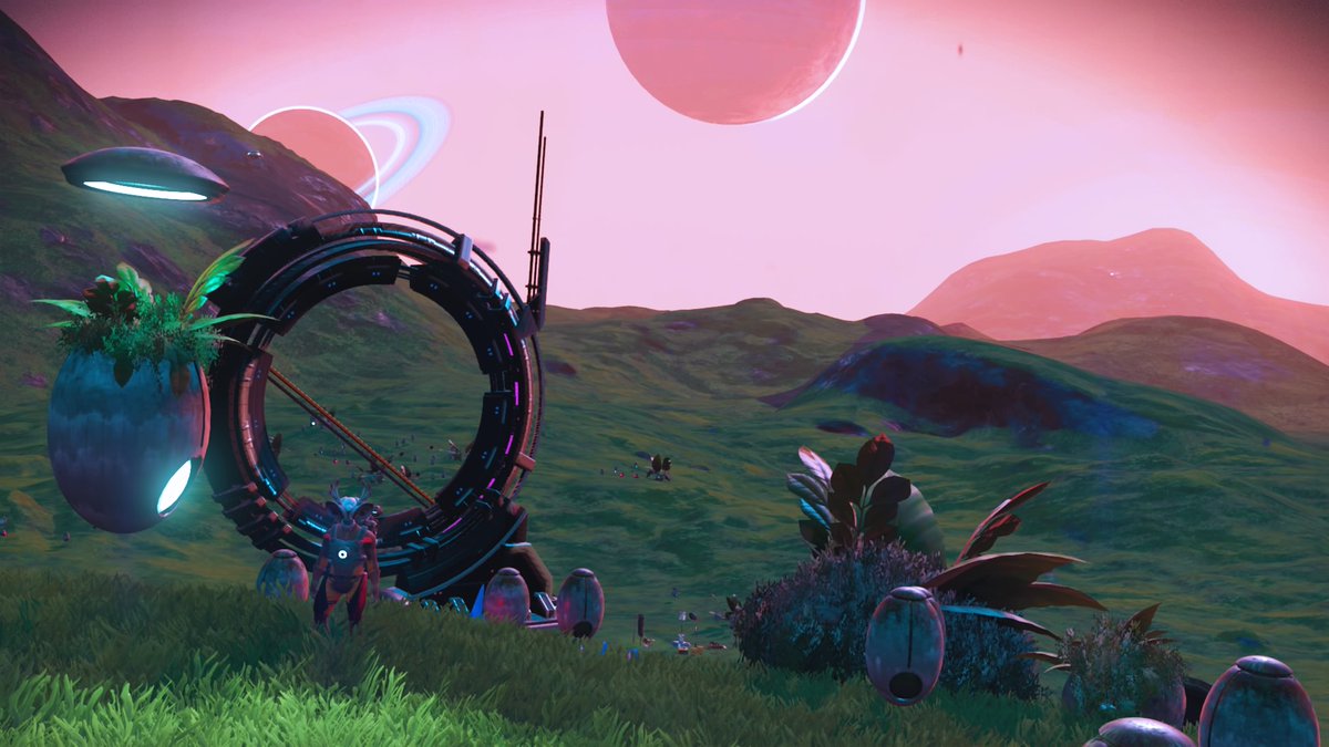 JewelieDBee's tweet photo. #NoMansSky #NMS #SpaceExploration #AlienAeroGardening #AlienTerraforming #Stargate #PS4share https://t.co/9xXgQAmUaX