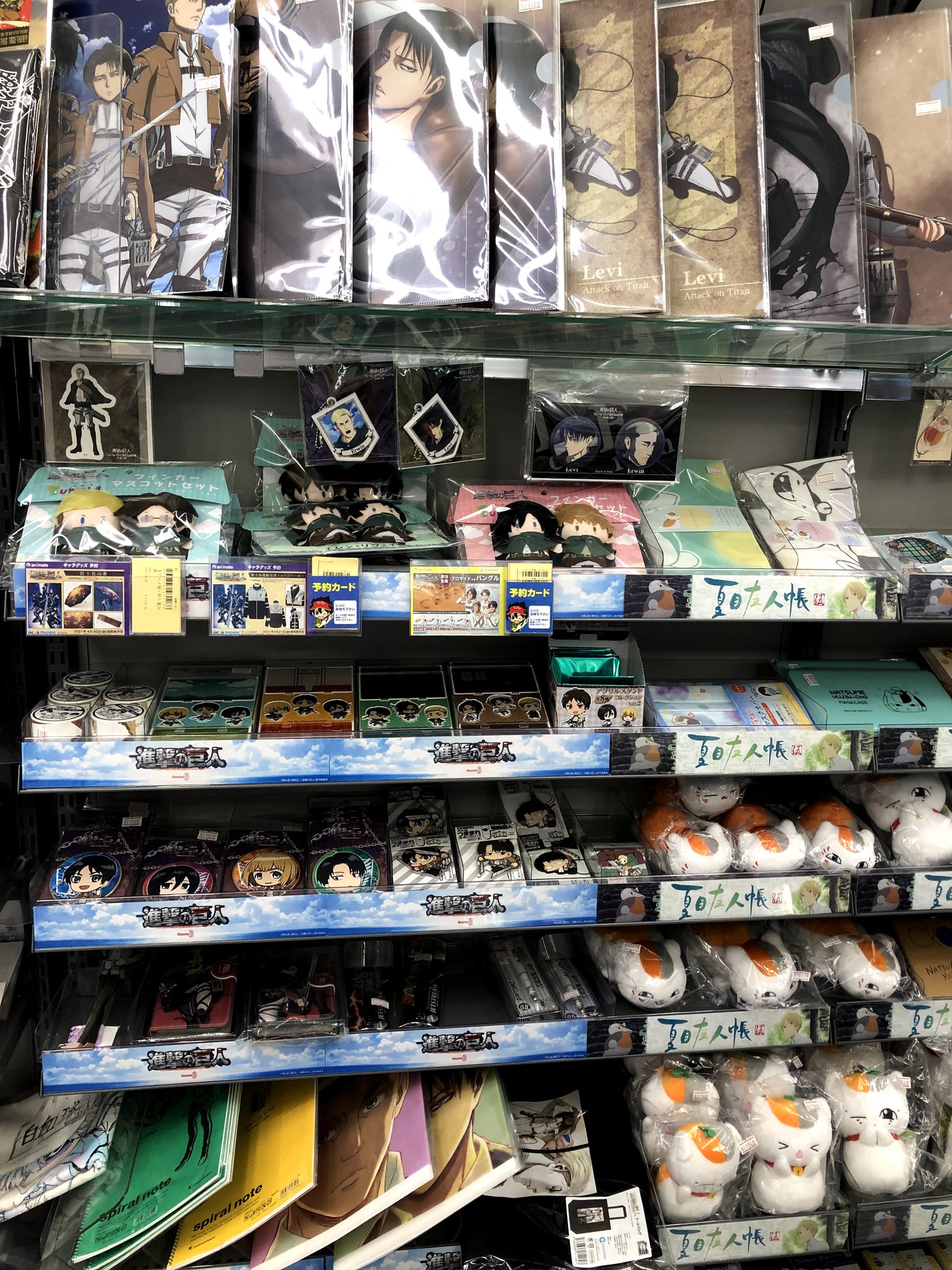 アニメイト大宮 グッズ情報 進撃の巨人 各種グッズが販売中だマメ Shingeki T Co Eano1ayzji Twitter