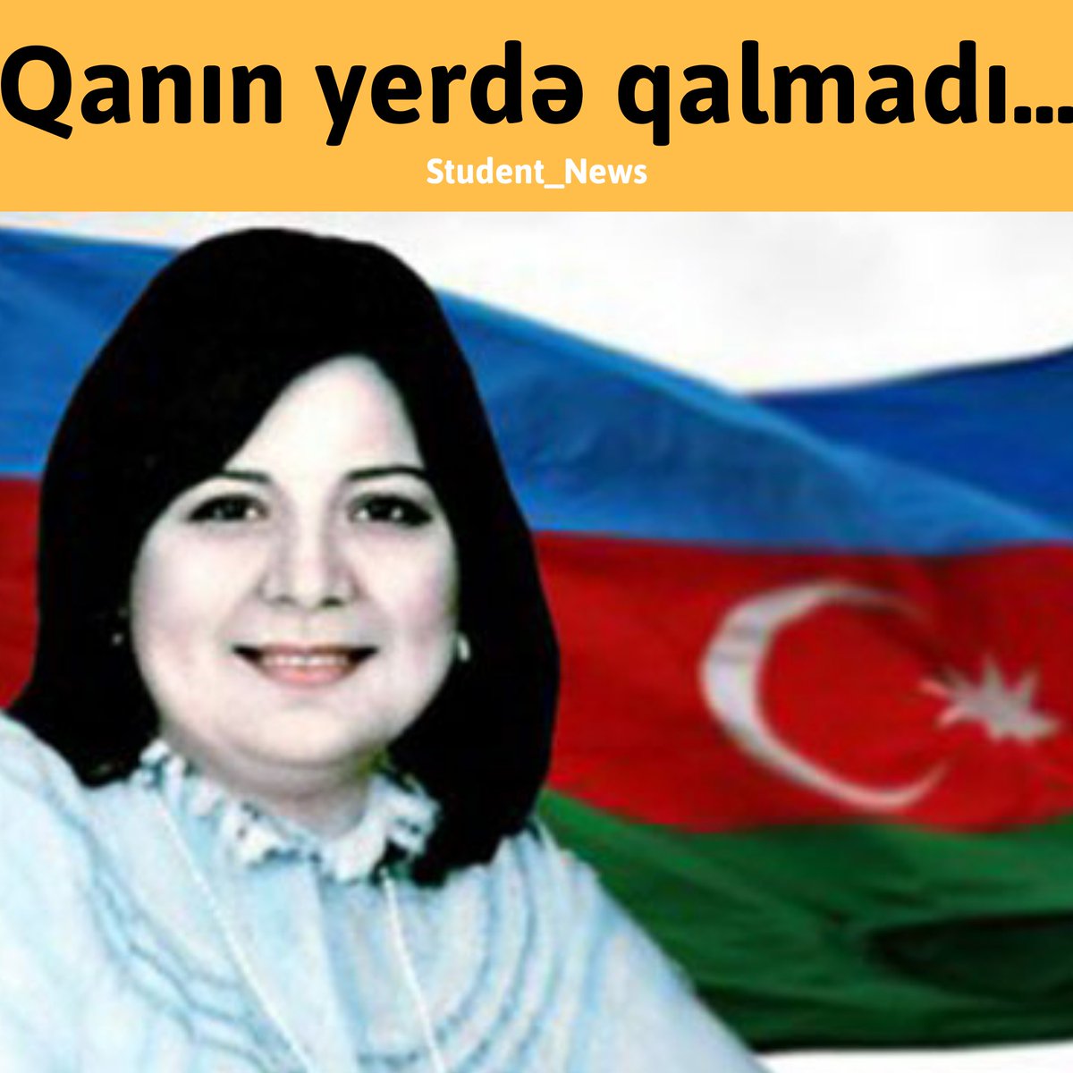 Bu gün Azərbaycan Milli Qəhrəmanı
Şəhid Salatın xanım Əsgərova-nın şəhadətindən 30 il ötür...
Ruhu qarşısında böyük ehtiramla baş əyirik!!!

#ŞəhidlərÖlməz 
#şəhidləriunutmayaq