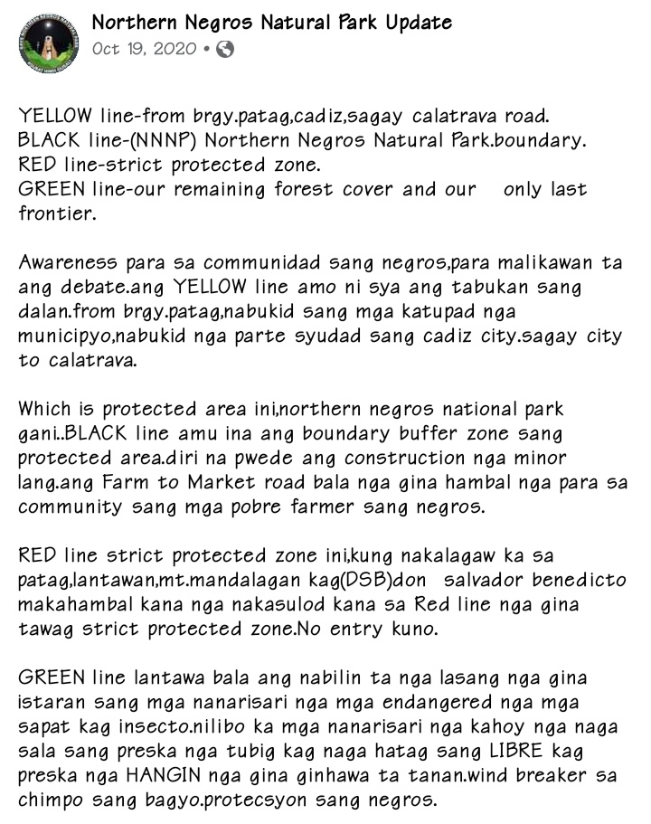 titsergee's tweet photo. #savenegrosforest
#saveNNNP
#NegrosNeedsHelp #PRAYFORNEGROS #PrayForNegrosOccidental https://t.co/2rvHA5zcYc