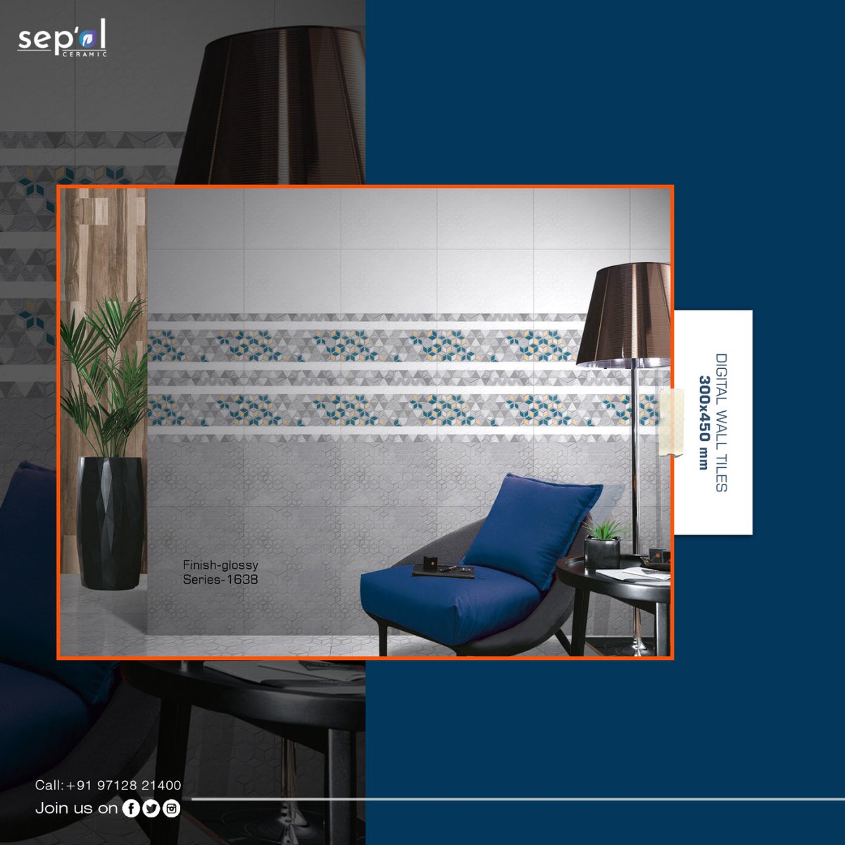 SepalCeramic's tweet photo. Digital Wall Tiles

𝐂𝐚𝐥𝐥:- +𝟗𝟏 𝟗𝟕𝟏𝟐𝟖 𝟐𝟏𝟒𝟎𝟎
𝐰𝐞𝐛:- 𝐰𝐰𝐰.𝐬𝐞𝐩𝐚𝐥𝐜𝐞𝐫𝐚𝐦𝐢𝐜.𝐜𝐨𝐦 

300X450mm 
300X600mm | Glossy 

#Sepal #Sepalceramic #vitrified #manufacturing #tiles #ceramics #matt #glossy #Exporter #floortiles #600x1200mm #TilesOfIndia #manufacturer https://t.co/hIha6crAeL
