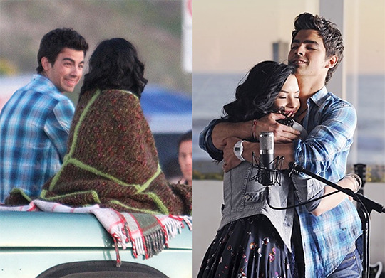 Joe and Demi announce that they’re dating only in 2010. They’re spotted at events (f.e. Kids Choice Awards), dates, photoshoots, on the JONAS LA set, basically everywhere.