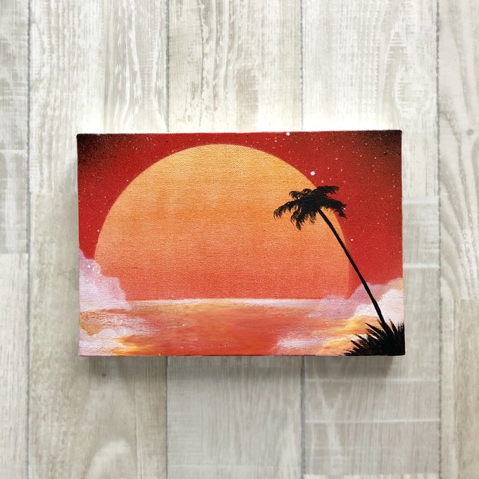 Red sunset 