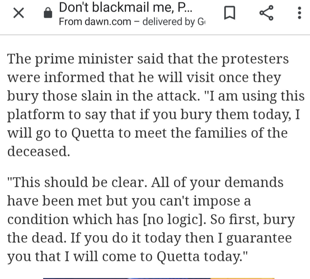 NydaDiaries's tweet photo. Ok, will just sum this word vomit by saying one thing- One can only be in control with the choice of words in tragedy @ImranKhanPTI and this is not to dismiss the pathetic political conspiracies you face as the Head of State, sometimes very annoyingly.
#Hazarakillings https://t.co/7SqRY9CDI5