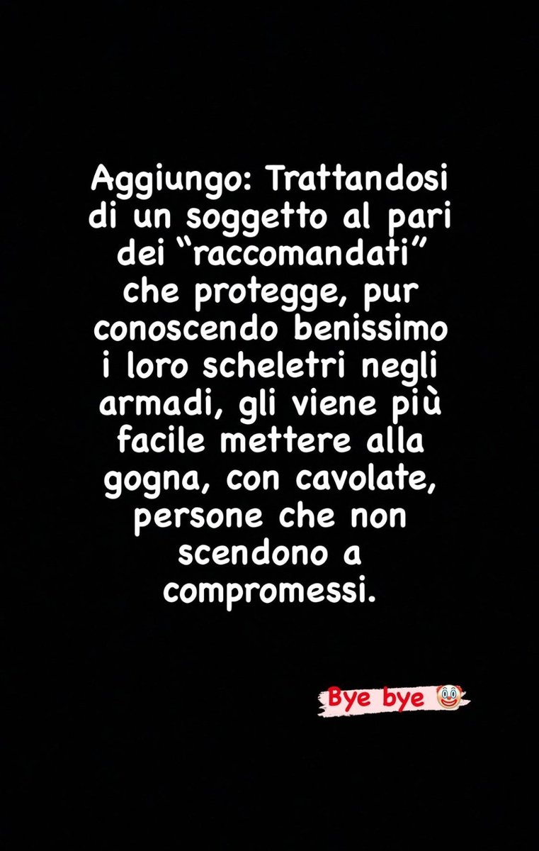 serpikona's tweet photo. #marioserpa
E con questo hai detto tutto amore ...lasciali marcire nel loro mondo squallido si commentano da soli

Sempre più  onorata di seguire una persona pulita come te 💎🖤 https://t.co/QSvJHEtThv