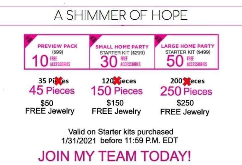 josebmartinez19's tweet photo. Join My Paparazzi Team This Month  👉https://t.co/kdLdyVfCuT. Become your own CEO and make your own business name and hours only this whole month you will get these free extra pieces (10 free  in the $99 starter kit =45 piece ) https://t.co/4YweR6zPc6