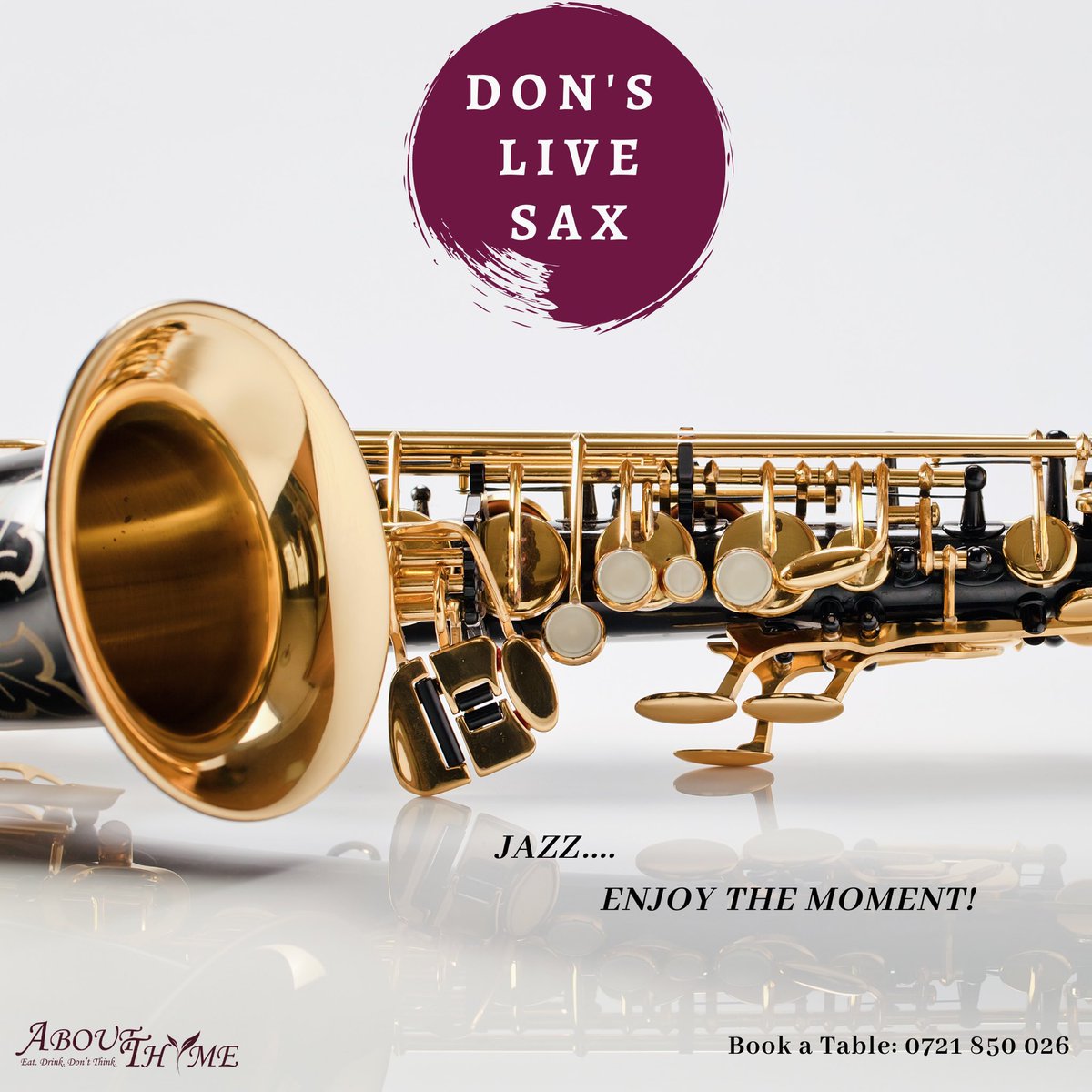 AboutThymeKE's tweet photo. "Jazz is my comfort music, like comfort food" ~ Molly Ringwald
Sunday Opening Hours: 10am - 8pm
Brunch: 10am - 1 pm
Live Sax: Noon - 5pm
☎️ 0721850026 to book your favourite table
#TheDon #Jazz #LiveMusic #JazzKe #NightOut #Brunch #LocalTalent #NairobiRestaurants #AboutThyme https://t.co/Eo8mdVj4Ah