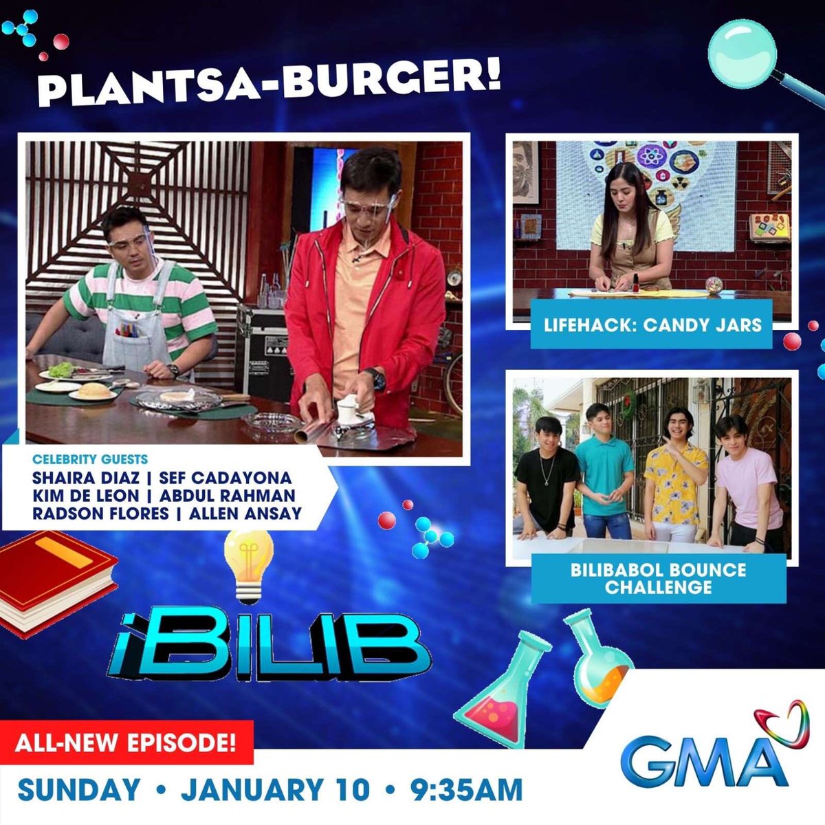 GMAiBilib's tweet photo. Ngayong Sunday, life hacks / mga diskarte ang matutunan ninyo sa amin! 
Siguraduhing tututok ka sa #iBilib 9:35am! https://t.co/uPEAjl6GP6
