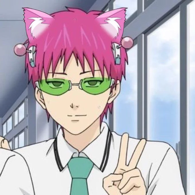 just wanted to remind y'all that saiki is a catboy 