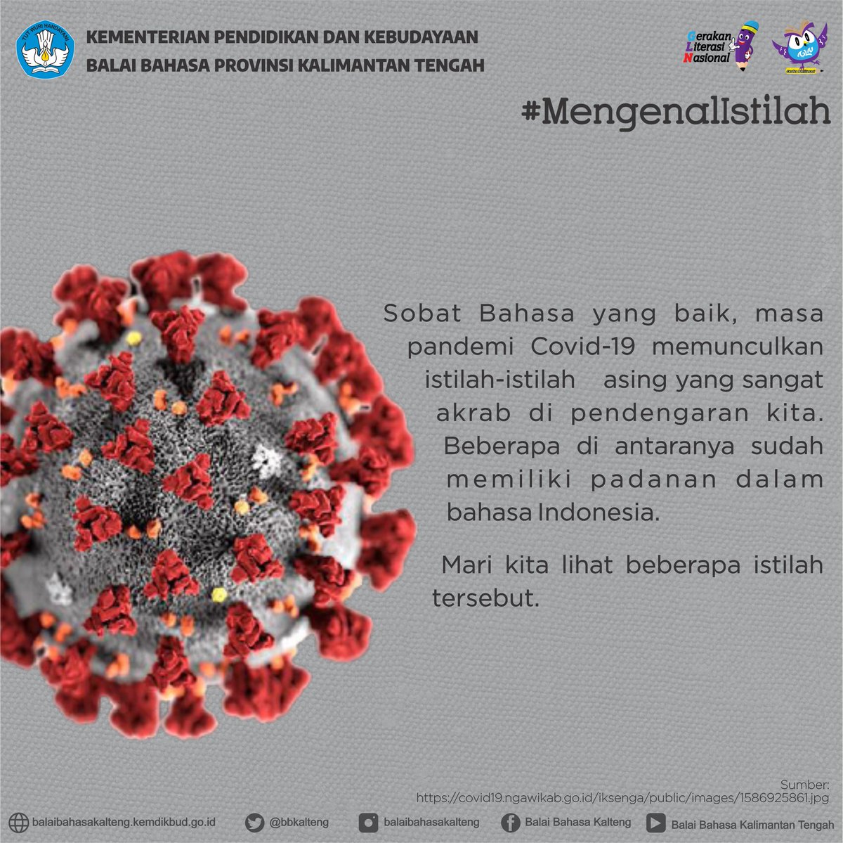 Balai Bahasa Provinsi Kalimantan Tengah tweet media