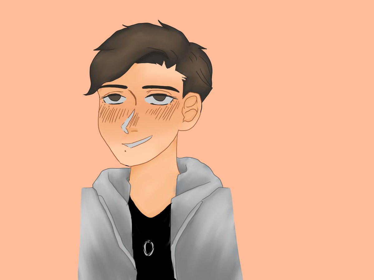 LIUMM02's tweet photo. Drew this for my friend 😊 https://t.co/mp9pXcgGz3
