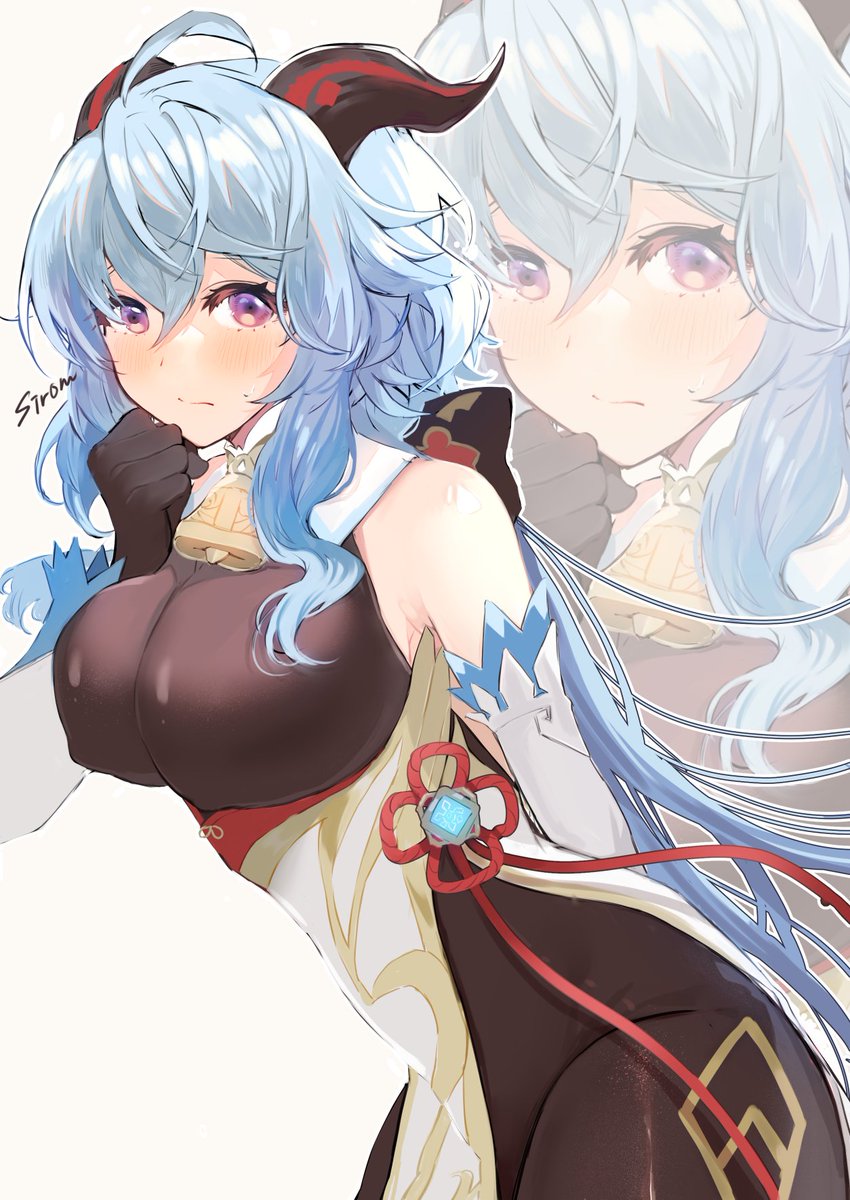 甘雨|かんう(原神) 「甘雨ちゃん #原神 #GenshinImpact 」|しろむのイラスト