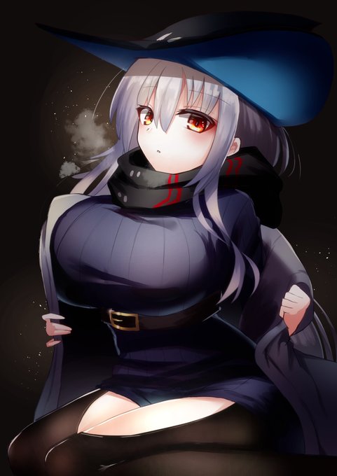 冬のシャチ #アークナイツ #スカジ 