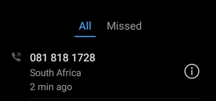 BookingsThembi's tweet photo. This is the number that scamm people.... https://t.co/S0rH46bQBu