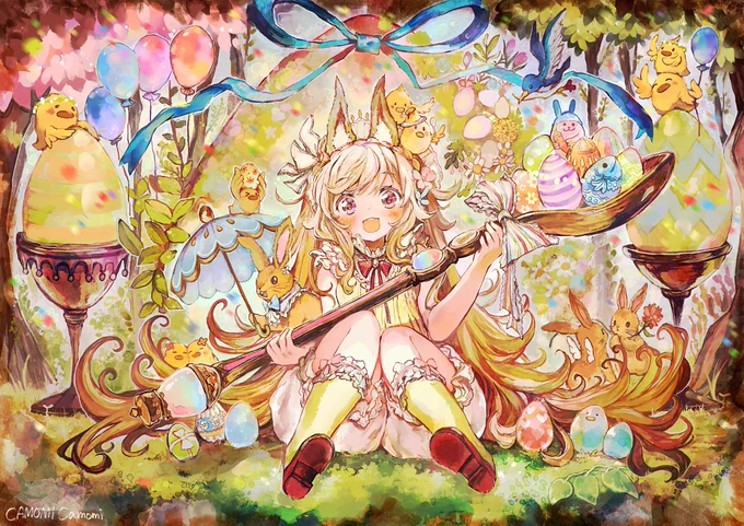 横長の絵を4つ並べたときにサムネが「びしっ!」って綺麗に揃うのが←好きだ?←これはラクダ 