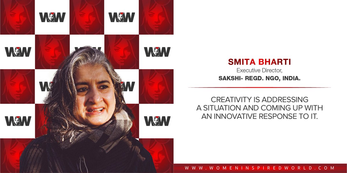 Thank you Smita Bharti for being a part of Women Inspired World as a speaker and taking us through your wonderful fight and amazing journey to reach where you are today. We are sure that your story will empower many.
#WIW #December2020 #Owningyourvoice #WIWIndia #SakshiNGO