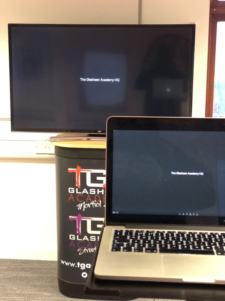 What a beautiful morning ... we are all ready for an amazing day of classes