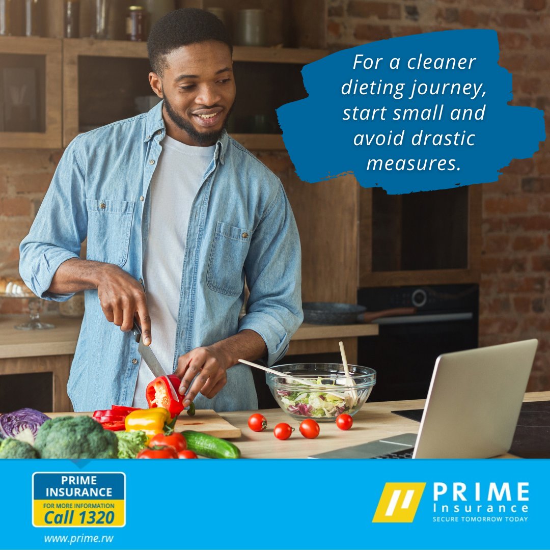 primeins_ltd's tweet photo. Kuri benshi, wikendi ni umwanya wo gusohoka bagasangira amafunguro n’inshuti n’abavandimwe. Niba rero uri guteganya gutangira guhindura imirire yawe, tangira gahoro gahoro ntabyo gushaka guhita ubigeraho mu munsi umwe. #PrimeTip #RwOT https://t.co/bDzRr4z8Sc