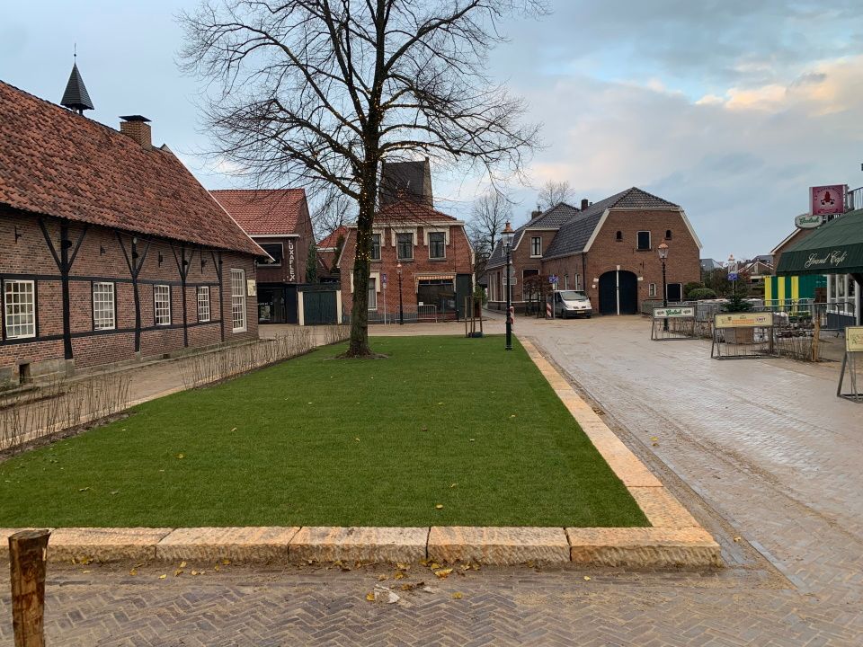 Uitvoering Teylerplein in 2 minuten buff.ly/3hVfEKC #Losser #nieuws