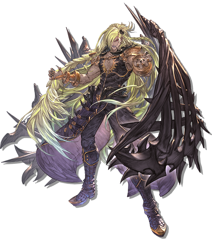 The next prominent feature is clearly his wings. In clear contrast with his WMTSB cast, there's nothing angelic about these. Blackened, metallic, sharp as hell, and easily manipulated to somehow flow alongside his motions just as keenly as his clothes and hair. The key word is -