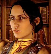 Josephine / wide eyed long haired black and beige cat