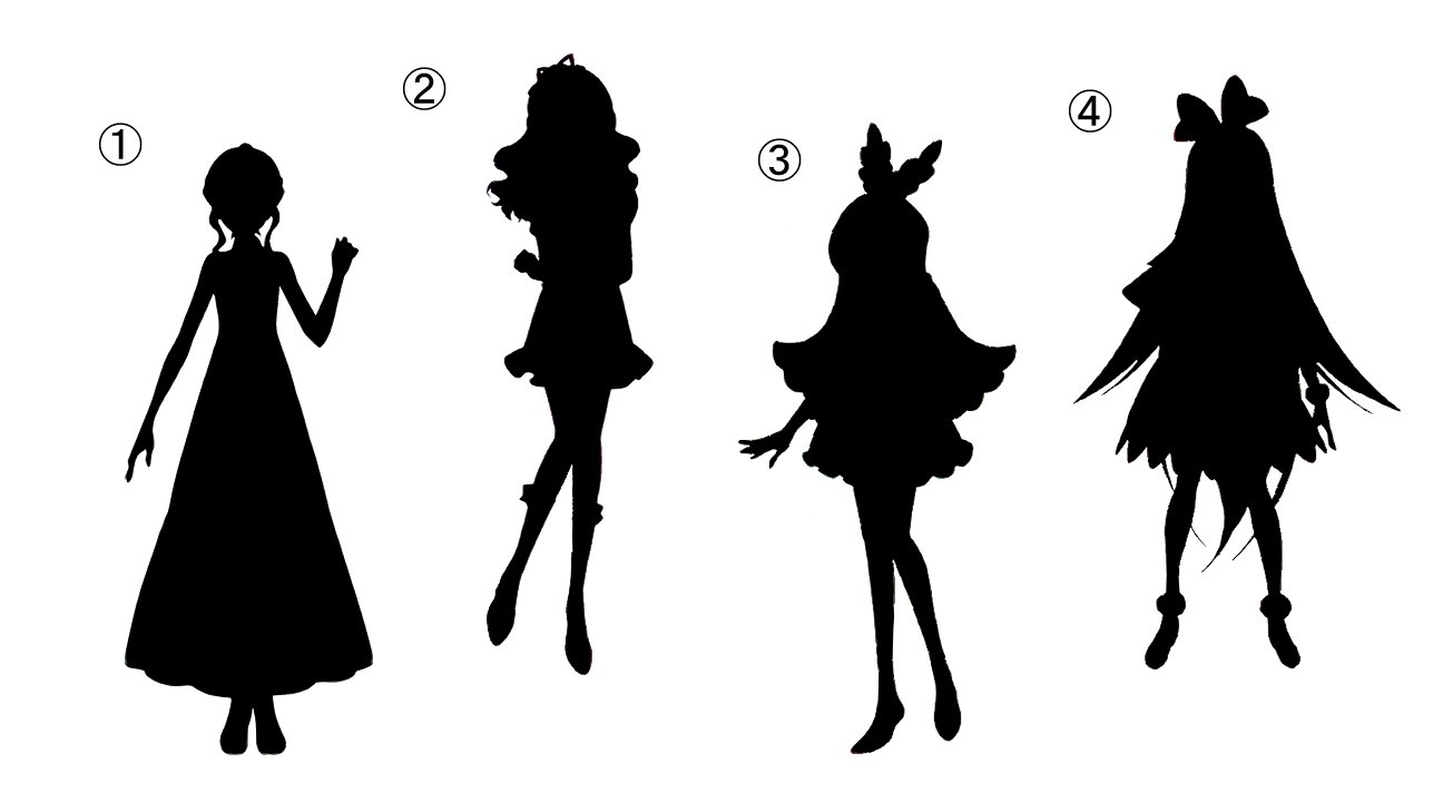 がんばらんす クイズの日 プリキュアシルエットクイズその３ これで最後です お付き合い感謝