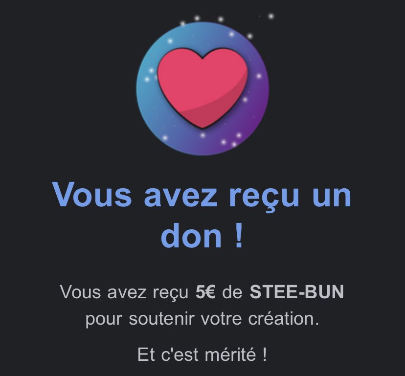 Le premier ou la première à nous aider ♥️ merci !!!

Plus que 15€ à trouver pour financer le jeu ce mois-ci 😁

Si vous voulez aider : uTip.io/passeundessin