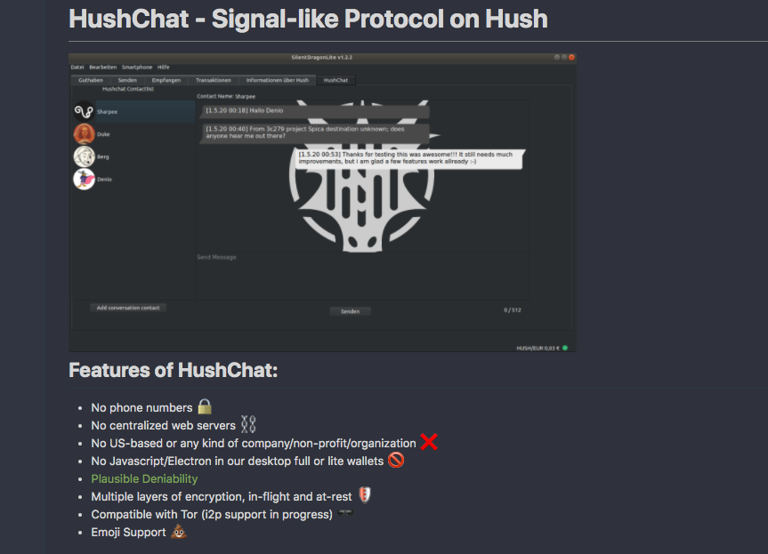 😎 HushChat is so superior to <a href="/signalapp/">Signal</a> (which is closed source + backdoored) that the person who invented it, <a href="/moxie/">Moxie Marlinspike</a>, has blocked us. Our comments must have hit home!

🤠 Achievement Unlocked

🤡 #Bitcoin Protocol Says Fuck Moxie

hush.is/hushchat
hush.is/sdl