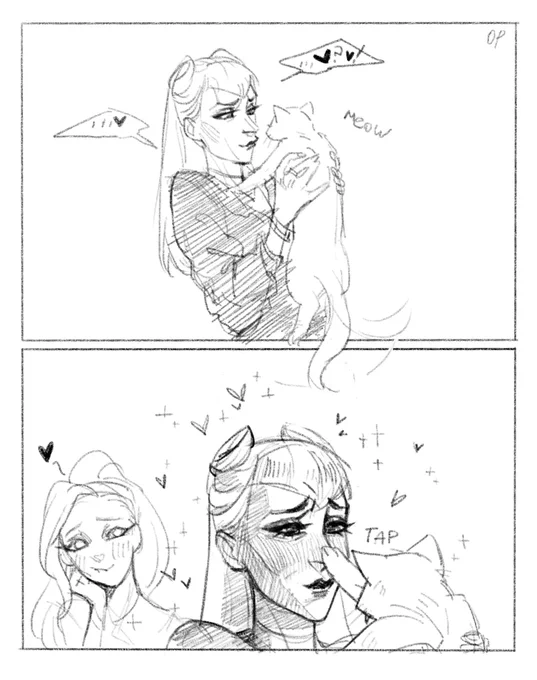okay i wanna draw Evelynn with a cat too 
#KDA #KDAEvelynn #kdaAkali #KdaFanArt #Akalynn 