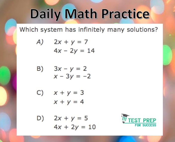 HRK2's tweet photo. A system of equations means you have two equations with two variables. (Sometimes there's even more!) Do you remember enough #algebra I to solve them? Post your answers &amp; I'll let you know how you did. #math #SAT #ACT #SATprep #ACTprep https://t.co/txvBPzCtG1