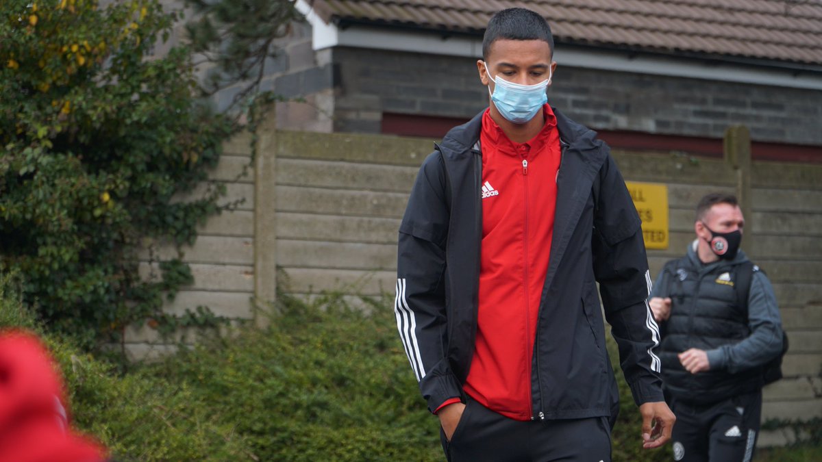 SheffieldUnited's tweet photo. Kyron. 👊 https://t.co/AvRFHlINn0
