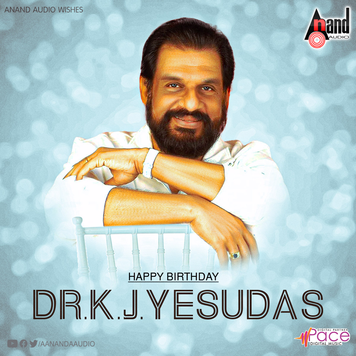  Team Anand Audio Wishing A Very Happy Birthday to K.j.yesudas Sir   