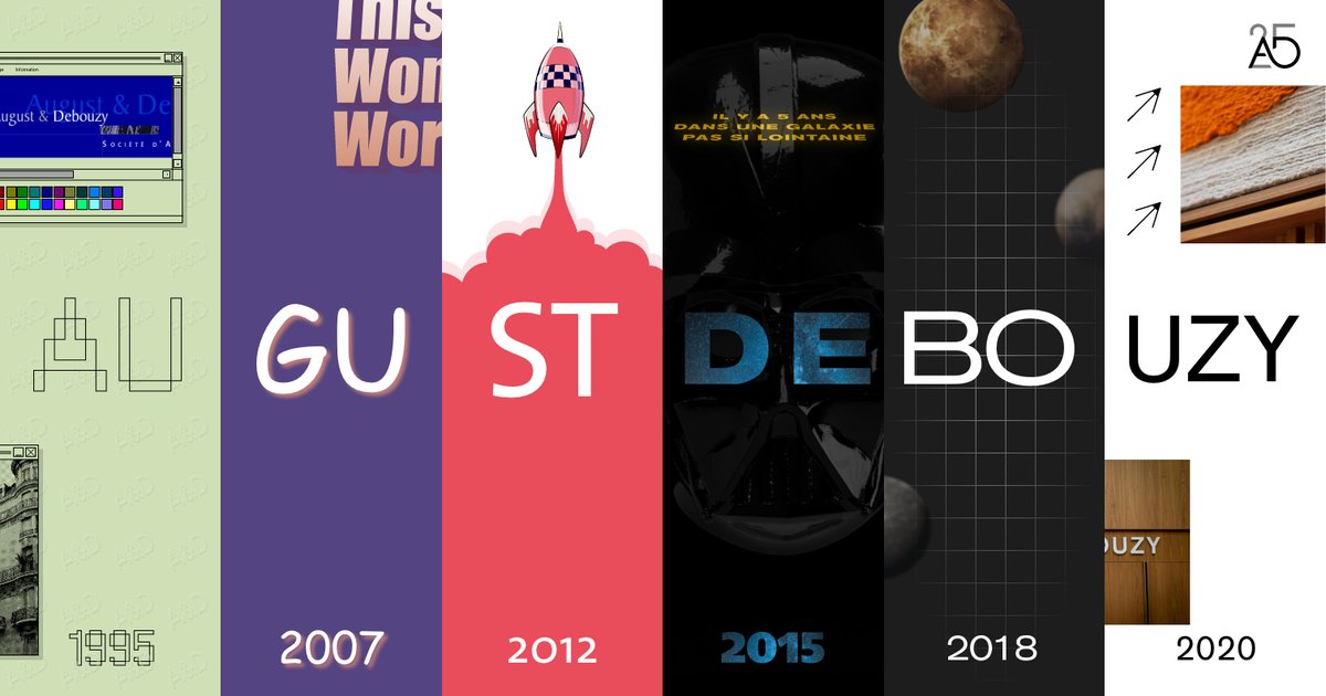 🚀 Au lendemain de notre 25e anniversaire, nous avons consacré une page spéciale qui retrace notre histoire et met à l'honneur les 1325 talents qui ont contribué et contribuent encore à l'aventure du cabinet. 

➡️ revival.august-debouzy.com