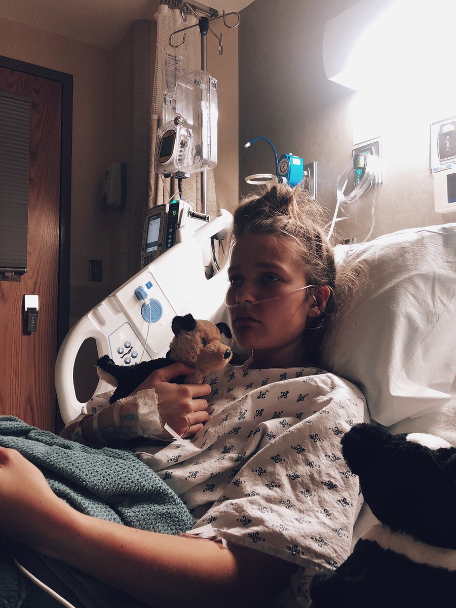 GabCromwell's tweet photo. She slept from about 11pm-1am. She was up with a swollen belly that is still uncomfortable. Doctors want to do an ultrasound of her blood clot today. Gabby only took oral pills over the night which means she was so STRONG! And that she might get to come home today! Praise God!🙏🏼 https://t.co/POQ00ZgxSj