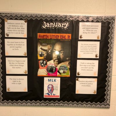 locultureclub's tweet photo. In January, we highlight Dr. King’s legacy and various religions. #respectandaccept https://t.co/c7I5ha4mQq