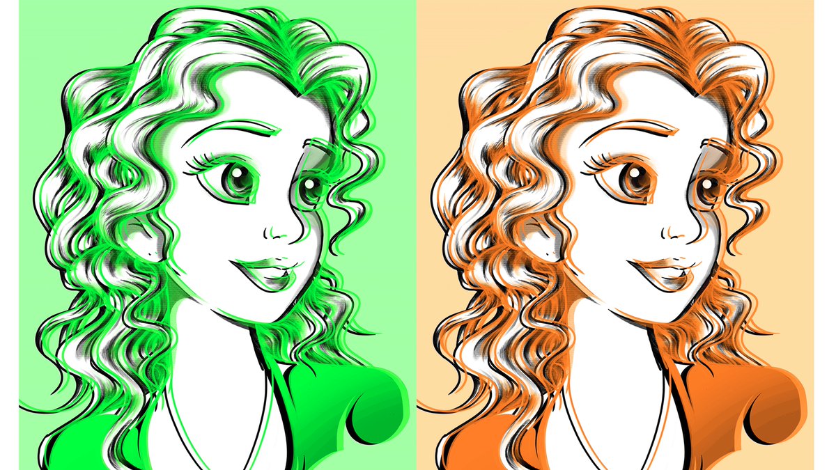 BunteJenny's tweet photo. Some stuff from December :) - #digitalart #popart #autodesksketchbook #curlyhair #disneystyle https://t.co/nNroR0nwy6