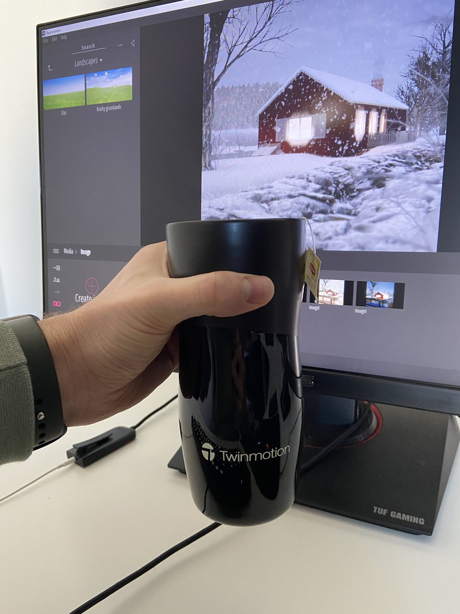 Hot tea and a new <a href="/Twinmotion/">Twinmotion</a> challenge. Could not be better! Are you participating too? Read more about the challenge here: 

unrealengine.com/en-US/events/t…