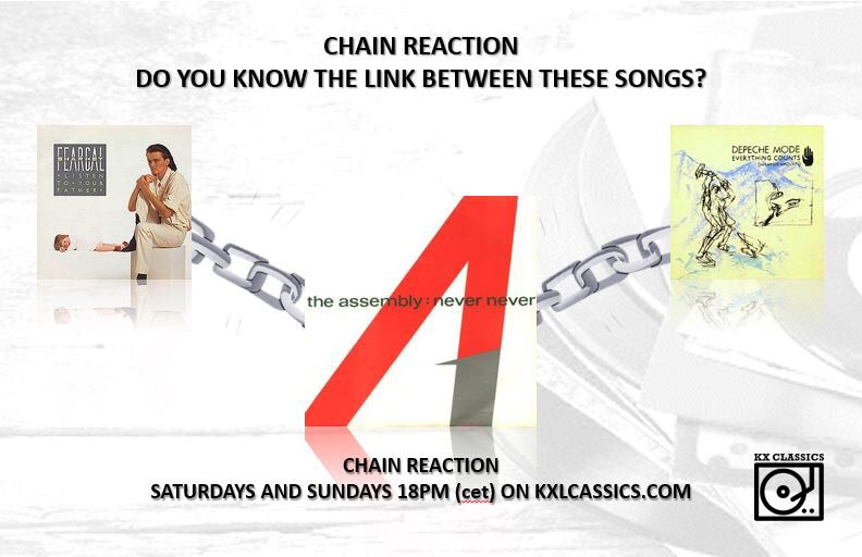 KXclassics's tweet image. It’s a Chain Reaction
Saturdays and Sundays at 18PM (cet) on kxclassics.com