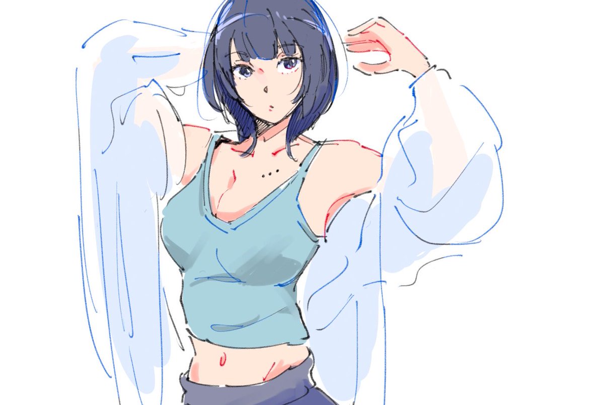 もっとせくしー つゆりのイラスト