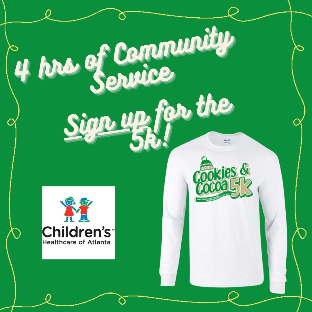 Sign up soon for the 5k for community service points!  Virtual runners don't have to participate but you get a t-shirt and service hours!!
runsignup.com/Race/GA/Buford…