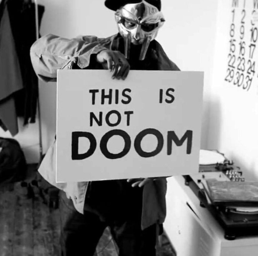 Happy birthday MF DOOM   You re a legend 
